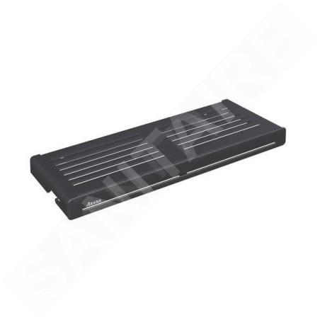 Ravak Slim - Tablette, longueur 278 mm, noir/noir X07P649