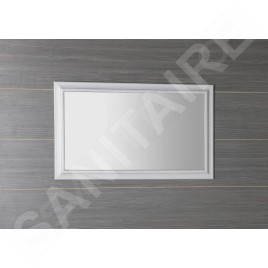 Sapho Miroirs - Miroir Ambiente dans un cadre, 620x1020 mm, blanc antique NL706