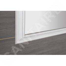 Sapho Miroirs - Miroir Ambiente dans un cadre, 620x1020 mm, blanc antique NL706
