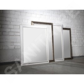 Sapho Miroirs - Miroir Ambiente dans un cadre, 620x1020 mm, blanc antique NL706