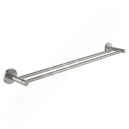Grohe QuickFix Start - Porte-serviettes double, supersteel 41203DC0