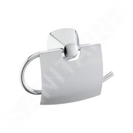Keuco City.2 - Porte-papier de toilette avec couvercle, chrome 02760010000