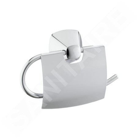Keuco City.2 - Porte-papier de toilette avec couvercle, chrome 02760010000