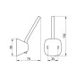 Keuco City.2 - Porte-papier toilette de rechange, chrome 02763010000