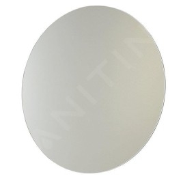 Aqualine Accessoires - Miroir, diamètre 700 mm, sans facette ni charnière 22445