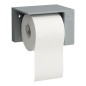 Laufen VAL - Porte-papier toilette avec couvercle, graphite mat H8722817580001