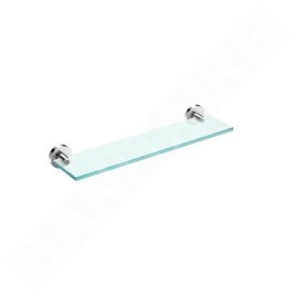 Jika Mio Style - Étagère, longueur 40 mm, verre mat/chrome H3852F10040001
