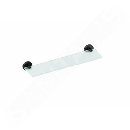 Jika Mio Style - Étagère, longueur 40 mm, verre dépoli/noir mat H3852F17160001