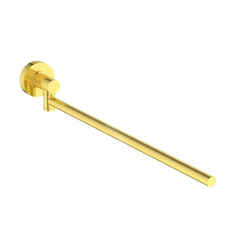 Ideal Standard IOM - Porte-serviettes, pivotant, longueur 37 cm, or brossé A7651A2