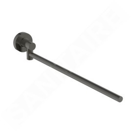 Ideal Standard IOM - Porte-serviettes, pivotant, longueur 37 cm, Magnetic Grey A7651A5
