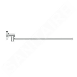 Ideal Standard IOM - Porte-serviettes, pivotant, longueur 37 cm, chrome A7651AA