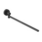 Ideal Standard IOM - Porte-serviettes, pivotant, longueur 37 cm, noir soyeux A7651XG