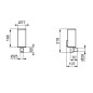 Ideal Standard IOM - Distributeur de savon avec support, or brossé A7925A2