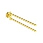 Ideal Standard IOM - Porte-serviettes, pivotant, longueur 37 cm, or brossé A9131A2