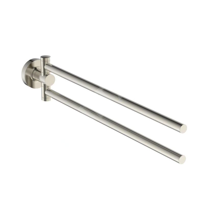 Ideal Standard IOM - Porte-serviettes, pivotant, longueur 37 cm, acier A9131GN
