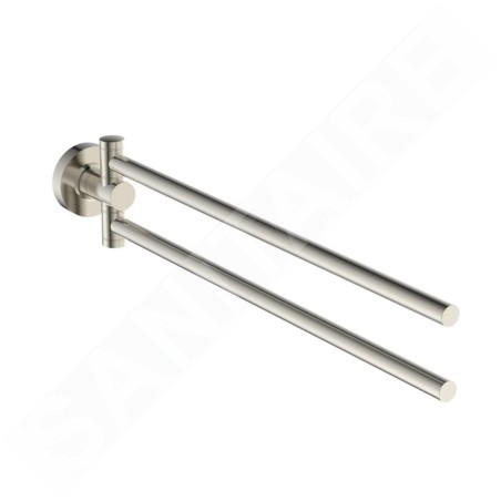 Ideal Standard IOM - Porte-serviettes, pivotant, longueur 37 cm, acier A9131GN
