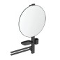 Ideal Standard ALU+ - Miroir avec porte-serviettes, tablette et gobelet pour brosses à dents et dentifrice, soie noire BD587XG Ideal Standard ALU+ - Miroir avec porte-serviettes, tablette et gobelet pour brosses à dents et dentifrice, soie noire BD587XG