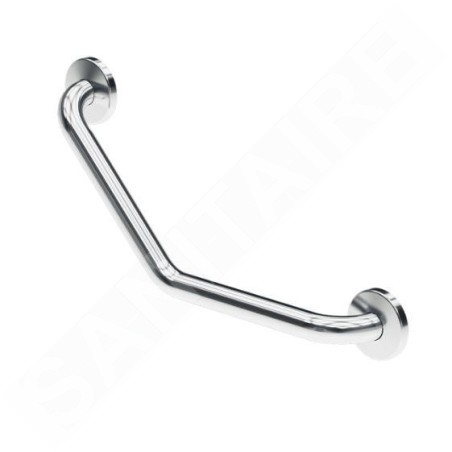Sanela Poignées - Poignée 47 x 19 cm, rompue, inox brillant SLZM 21