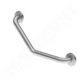 Sanela Poignées - Poignée 47 x 19 cm, rompue, inox mat SLZM 21X