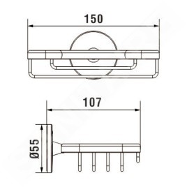 Laufen Cana - Porte-savon fil avec support, chrome H3831310040011