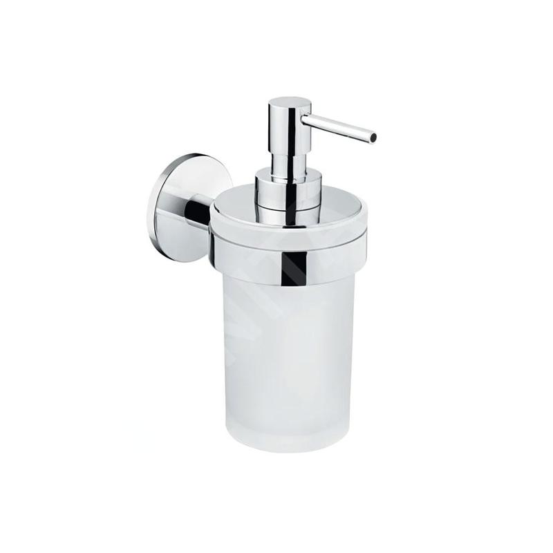 Laufen Cana - Distributeur de savon avec support, verre/chrome H3831320040001