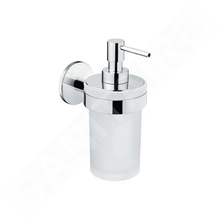 Laufen Cana - Distributeur de savon avec support, verre/chrome H3831320040001