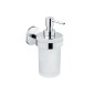 Laufen Cana - Distributeur de savon avec support, verre/chrome H3831320040001