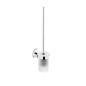 Laufen Cana - Brosse WC avec support mural, verre/chrome H3841310040001