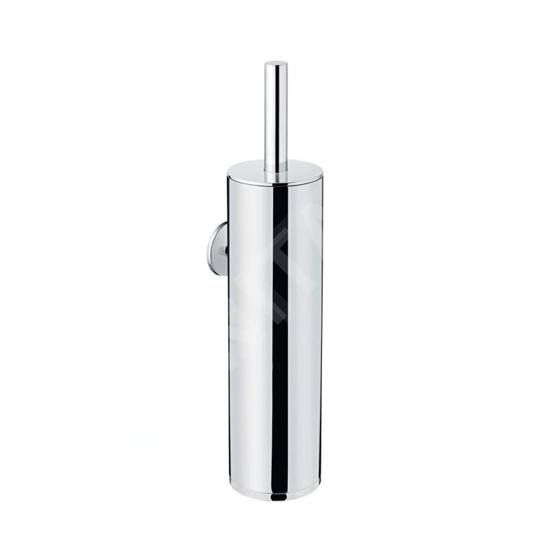 Laufen Cana - Brosse WC avec support mural, chrome H3841310040011