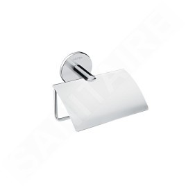 Laufen Cana - Porte-papier de toilette avec couvercle, chrome H3841320040011
