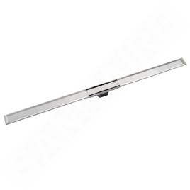 Geberit CleanLine - Caniveau de douche en inox, 300-900 mm, métal foncé 154.450.KS.1