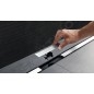 Geberit CleanLine - Caniveau de douche en inox, 300-900 mm, métal foncé 154.450.KS.1 Geberit CleanLine - Caniveau de douche en inox, 300-900 mm, métal foncé 154.450.KS.1