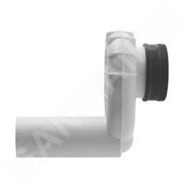 Duravit ME by Starck - Siphon, 0,5-4 l 0051130000