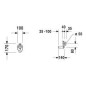 Duravit Accessoires - Siphon pour urinoir 0051120000