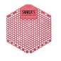 Sanela Accessoires - Filtre parfumé pour urinoir kiwi/pamplemousse, rouge SLA 11A