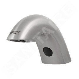 Sanela Robinet infrarouge - Mitigeur de lavabo automatique, alimentation depuis pile de 6V, inox SLU 51B