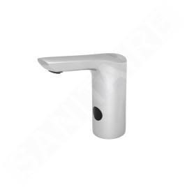 Sanela Robinet infrarouge - Mitigeur de lavabo automatique, alimentation depuis pile de 6V, chrome SLU 56B