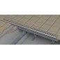 Ravak Zebra - Garniture de vidage pour douche avec grille en inox, 750 mm X01433 Ravak Zebra - Garniture de vidage pour douche avec grille en inox, 750 mm X01433