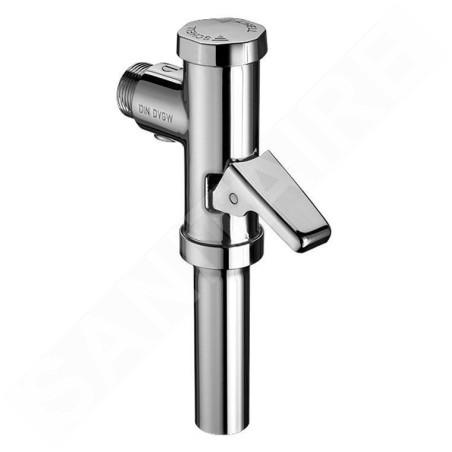 Schell Schellomat - Chasse d'eau à pression avec levier, chrome 022020699