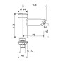 Schell Petit SC - Robinet à fermeture automatique, chrome 021220699