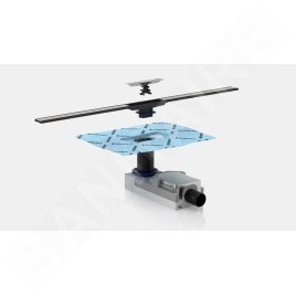 Geberit CleanLine - Conduit de douche en inox, 60, 300-1300 mm, pour carrelage fin 154.459.00.1