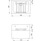 Ideal Standard Vidoirs - Vidoir 455x380 mm, avec une grille, blanc/chrome S593901 Ideal Standard Vidoirs - Vidoir 455x380 mm, avec une grille, blanc/chrome S593901