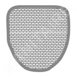Duravit Duraplus - Crépine pour urinoir, inox 0050421000