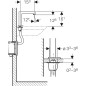 Geberit Brenta - Mitigeur de lavabo thermostatique électronique, alimentation secteur, chrome 116.197.21.1 Geberit Brenta - Mitigeur de lavabo thermostatique électronique, alimentation secteur, chrome 116.197.21.1