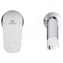Ideal Standard CeraSprint - Mitigeur de lavabo type coiffeur, chrome A5727AA