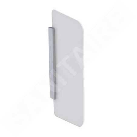Geberit Accessoires - Séparation d'urinoirs, verre blanc 115.211.TD.1