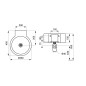 Sanela Lavabos en inox - Lavabo sans trop-plein, inox SLUN 17
