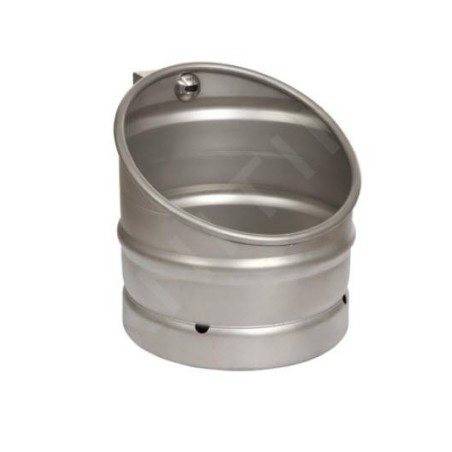 Sanela Urinoirs à capteur - Urinoir KEG avec rinçage automatique intégré, anti-vandalisme, alimentation 6V, inox SLPN 10EB
