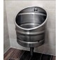 Sanela Urinoirs à capteur - Urinoir KEG avec rinçage automatique intégré, anti-vandalisme, alimentation 6V, inox SLPN 10EB Sanela Urinoirs à capteur - Urinoir KEG avec rinçage automatique intégré, anti-vandalisme, alimentation 6V, inox SLPN 10EB