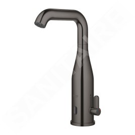 Grohe Essence E - Mitigeur de lavabo électronique infrarouge avec mélangeur et limiteur de température réglable, Hard Graphite